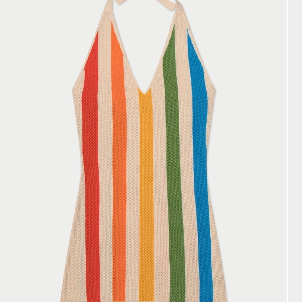 Striped Minidress